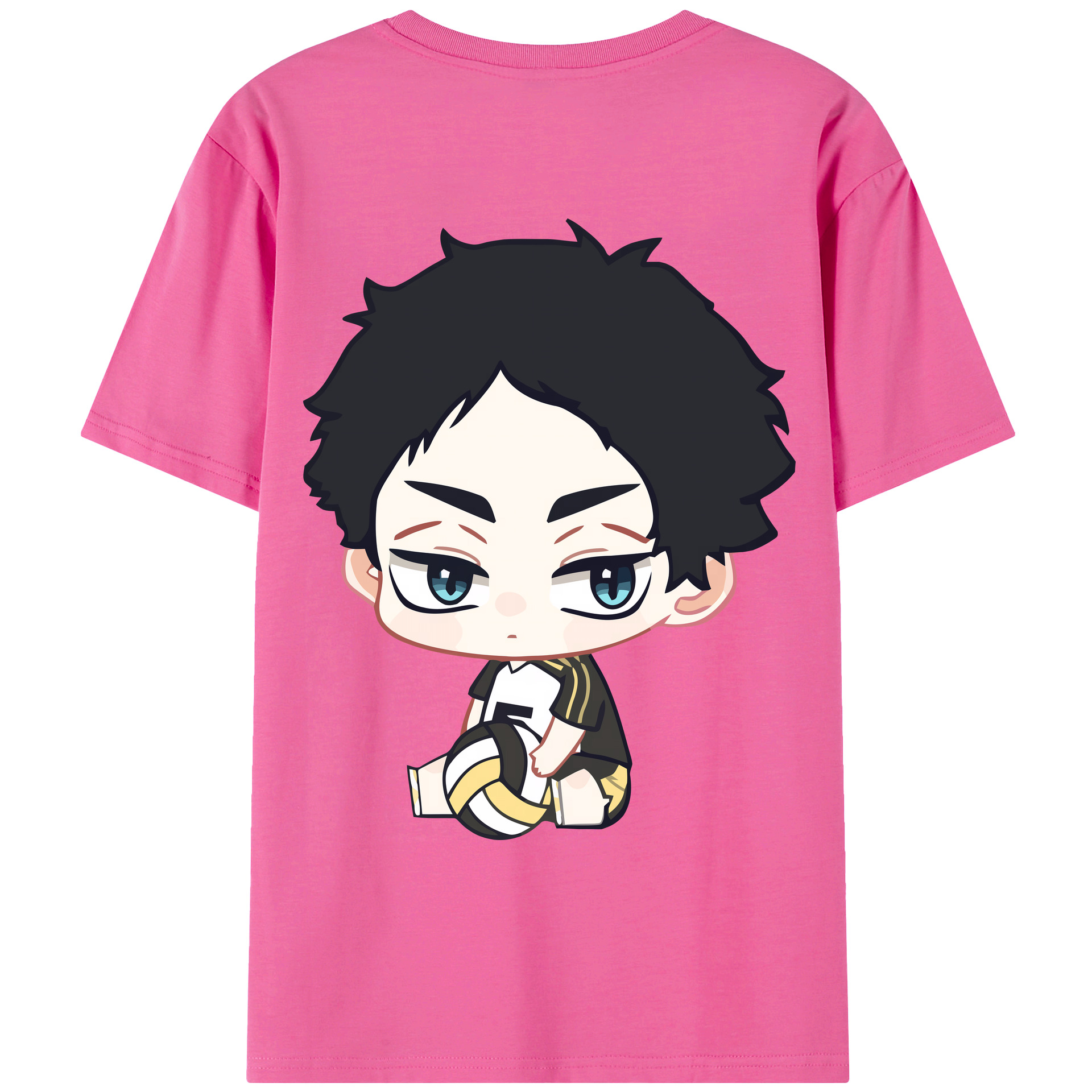 （画像用） ハイキュー!! Haikyu!! レディース半袖Tシャツ(バックプリント)